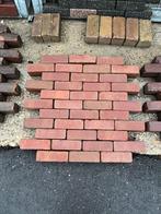 gebruikt oud gebakken dikformaten rood genuanceerd, Ophalen of Verzenden, Gebruikt, Klinkers