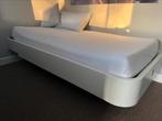 1 persoonsbed wit met hulsta lattenbodem, Huis en Inrichting, 90 cm, Eenpersoons, Wit, Ophalen of Verzenden