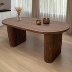 tafel walnoot bruin, Huis en Inrichting, Tafels | Eettafels, Ophalen, 50 tot 100 cm, 150 tot 200 cm, Nieuw