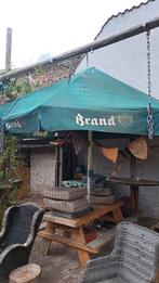 Grote horeca Brand parasol 4m, Tuin en Terras, Ophalen, Gebruikt, Meer dan 4 meter, Waterdicht