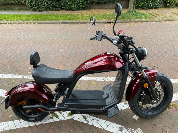 Cafecruiser E-chopper elektrische scooter in nette staat, Fietsen en Brommers, Snorfietsen en Snorscooters, Zo goed als nieuw