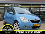 Opel Agila 1.2 Enjoy Automaat met Airco ! Dealer Onderhouden, Auto's, Opel, 86 pk, 4 cilinders, Blauw, Bedrijf