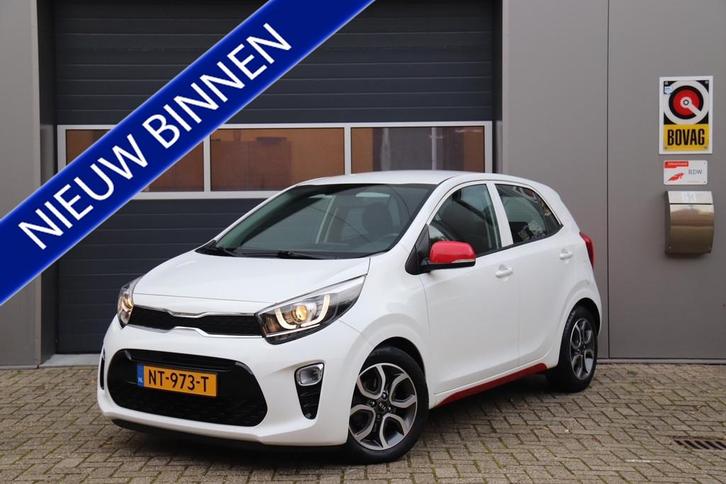 Kia Picanto 1.0 CVVT First Edition, Carplay, Camera, Navi, Auto's, Kia, Bedrijf, Te koop, Picanto, ABS, Achteruitrijcamera, Airconditioning