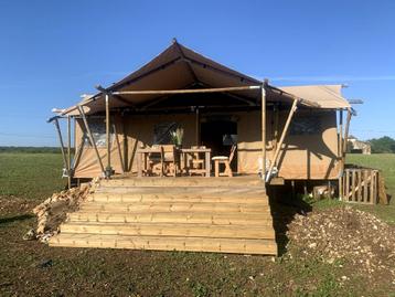 Luxe safaritent te huur in de Dordogne beschikbaar voor biedingen