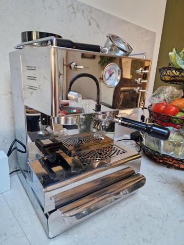 Quickmill 3035 Espresso Machine RVS + originele uitkloplade  beschikbaar voor biedingen