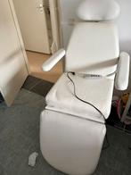 Electrische behandelstoel, Huis en Inrichting, Stoelen, Ophalen, Kunststof, Wit, Zo goed als nieuw