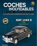 Seat 1400 B 1956 Spaanse serie coches inolvidables 1/24 # 36, Hobby en Vrije tijd, Modelauto's | 1:24, Verzenden, Nieuw, Bus of Vrachtwagen