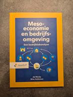 Ad Marijs - Meso-economie en bedrijfsomgeving, Ophalen of Verzenden, Zo goed als nieuw, Ad Marijs; Wim Hulleman