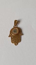 Oude gouden hand Fatima, 14 krt, Verzenden, Goud, Hanger