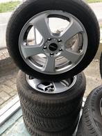Set Continentel banden + velg 205/55R16 Winter, Ophalen, Gebruikt, 16 inch, Banden en Velgen