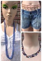 Kettingen uit de jaren 70 3 verschillende vintage kettingen, Ophalen of Verzenden, Zo goed als nieuw, Overige kleuren, Overige materialen