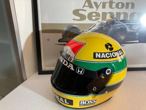 Ayrton Senna 1/1 Full Size 1988 F1 World Champion helm, Verzamelen, Automerken, Motoren en Formule 1, Nieuw, Formule 1, Ophalen of Verzenden