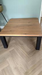 Eiken salontafel Van Bommel Meubelen, Ophalen, 100 tot 150 cm, Eikenhout, 50 tot 100 cm
