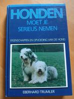 Honden moet je serieus nemen, Eberhard Trumler, Honden, Eberhard Trumler, Ophalen of Verzenden, Zo goed als nieuw