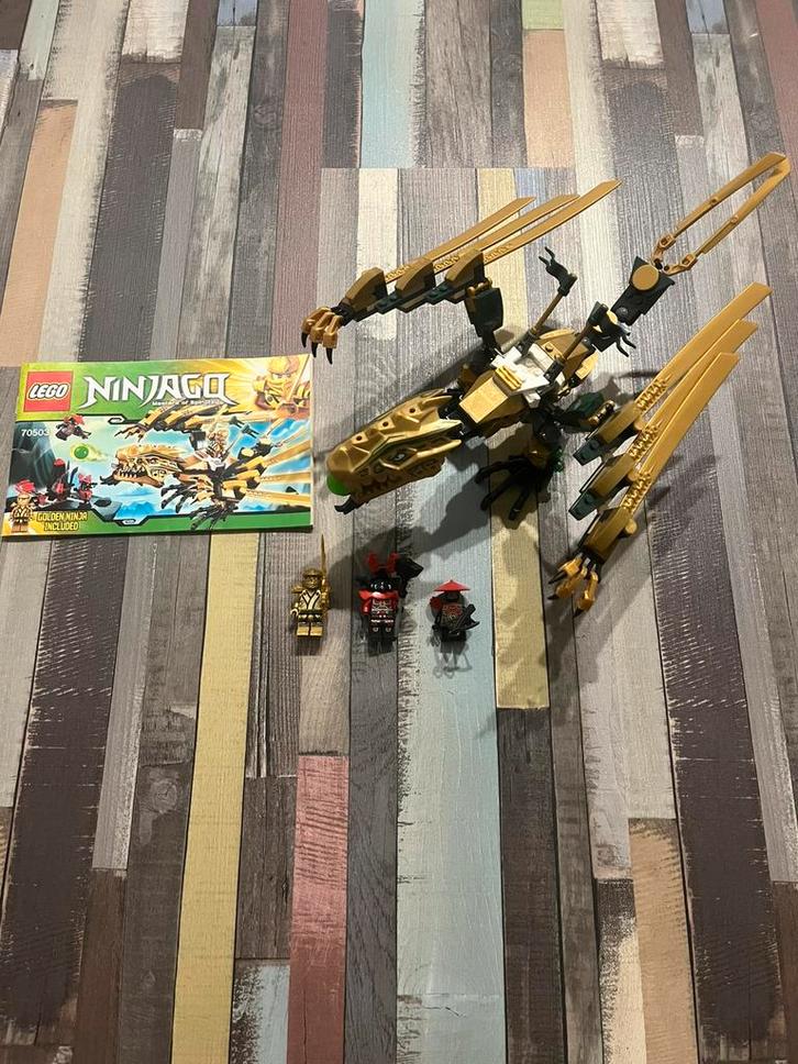 Lego Ninjago 70503 - de gouden draak, Kinderen en Baby's, Speelgoed | Duplo en Lego, Zo goed als nieuw, Ophalen of Verzenden