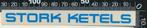 Sticker: Stork Ketels (2), Verzamelen, Ophalen of Verzenden, Zo goed als nieuw, Bedrijf of Vereniging