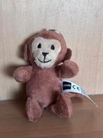 Aap - bruin knuffeltje - HEMA sleutelhanger, Ophalen of Verzenden, Zo goed als nieuw, Overige typen