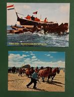 2 Ansichtkaarten Ameland Reddingsboot, Ophalen of Verzenden, Engeland