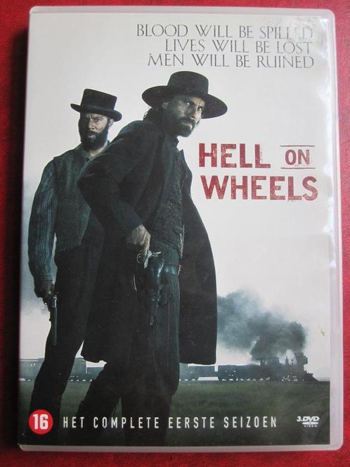 Hell on Wheels Het complete eerste seizoen (2011) 3 disc, Cd's en Dvd's, Dvd's | Tv en Series, Zo goed als nieuw, Drama, Boxset