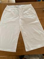Nieuwe Knielange zachte witte broek, maat 46, Verzenden, Wit, Maat 46/48 (XL) of groter, Nieuw