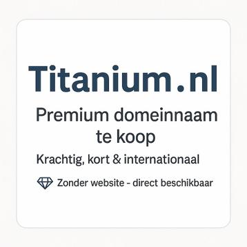 Premium domeinnaam te koop !!! beschikbaar voor biedingen