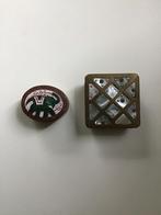 2 koperen kleine deksel doosjes, Antiek en Kunst, Antiek | Koper en Brons, Ophalen of Verzenden