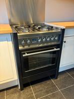 Bosch Solitaire 4-pits gasfornuis met oven (RVS), Witgoed en Apparatuur, Ophalen, Gebruikt, Hete lucht, 60 cm of meer