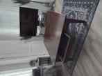 Mooie kersenhouten salontafel van 1 meter bij 1 meter, Huis en Inrichting, Ophalen, Gebruikt