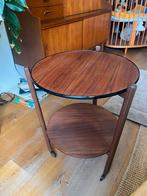 Bijzettafel, Minder dan 55 cm, Rond, Zo goed als nieuw, Hout