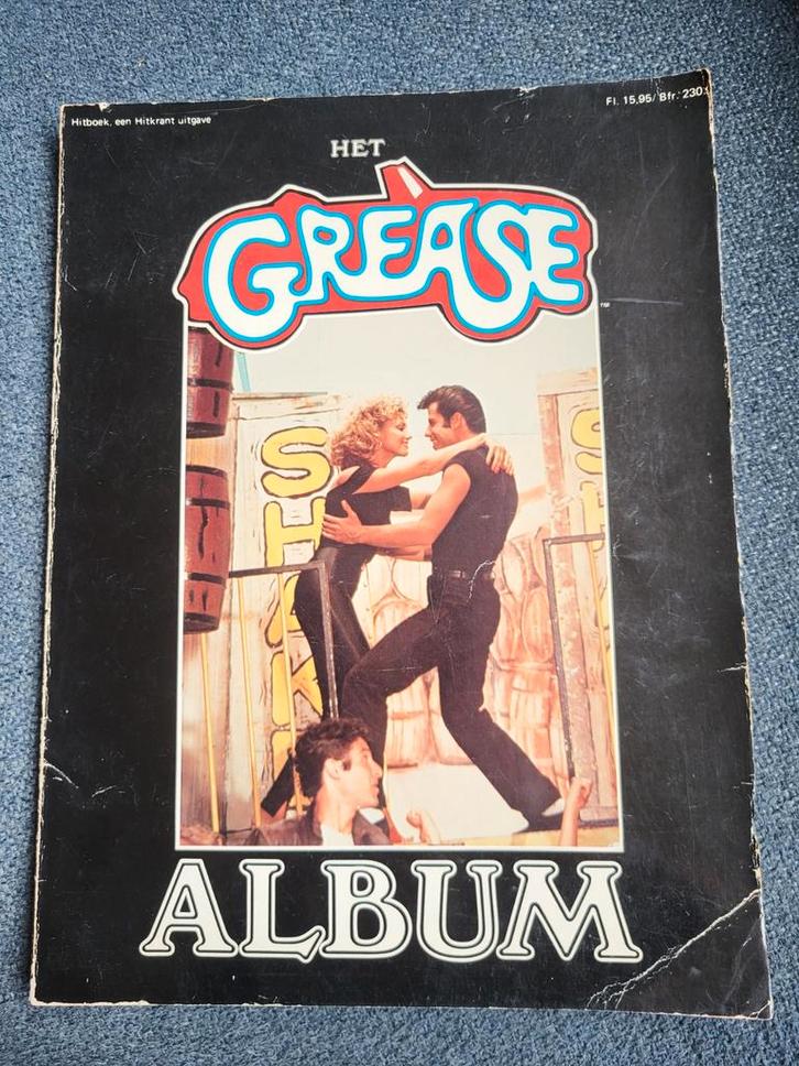Grease album. Hitkrant uitgave 1978, Boeken, Film, Tv en Media, Gelezen, Film- of Tv-bewerking, Ophalen of Verzenden