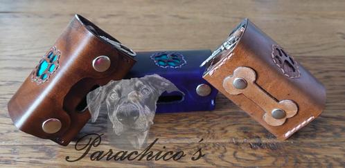 Prachtige luxe handgemaakte lederen hondenpoepzakhouders, Dieren en Toebehoren, Honden-accessoires, Nieuw, Ophalen of Verzenden