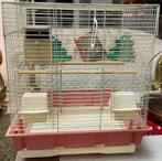Mooi gebruikte vogelkooi met een nestkastje en toebehoren, Dieren en Toebehoren, Vogels | Hokken en Kooien, Ophalen, Gebruikt