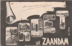 groet uit zaandam 1904, Ophalen of Verzenden, Voor 1920, Noord-Holland