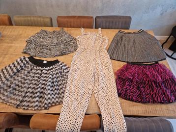 Kledingpakket Maat 158/164 - Rokjes & Jumpsuit beschikbaar voor biedingen