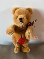 Hermann teddybeertje, 13cm, Original Teddybeer, Verzamelen, Beren en Cherished Teddies, Ophalen of Verzenden, Zo goed als nieuw