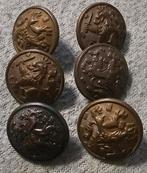 Nederlandse Leeuw uniform knopen., Ophalen of Verzenden, Landmacht, Nederland, Kleding of Schoenen