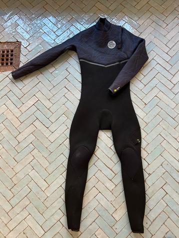 NEW/1x gedragen - Wetsuit RIPCURL E-bomb E-7 4/3 medium  beschikbaar voor biedingen