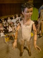 Antieke mannequin etalagepop, Verzamelen, Poppen, Ophalen of Verzenden, Zo goed als nieuw, Pop