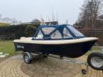 Mooie sloep te koop met 20 pk buitenboordmotor en trailer, 10 tot 30 pk, Gebruikt, Ophalen of Verzenden, 3 tot 6 meter