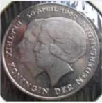 Nederland - 1 gulden 1980 "dubbele kop", Verzenden, Koningin Beatrix, 1 gulden, Losse munt