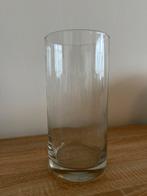 Glazen cilinder vaas 26cm, Huis en Inrichting, Woonaccessoires | Vazen, Ophalen, Gebruikt, Overige kleuren, 50 tot 75 cm