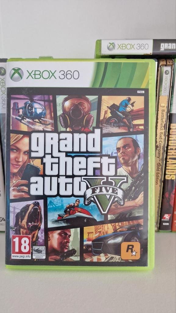 XBOX360  - GTA 5, Spelcomputers en Games, Games | Xbox 360, Zo goed als nieuw, Avontuur en Actie, 1 speler, Vanaf 3 jaar, Ophalen of Verzenden