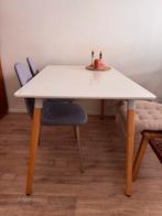 Scandinavische Eettafel - 120x80cm, Ophalen, Gebruikt, 100 tot 150 cm, 50 tot 100 cm