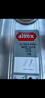 Altrex ladder 1 x 14, Doe-het-zelf en Verbouw, Ladders en Trappen, Ophalen, Zo goed als nieuw, 4 meter of meer