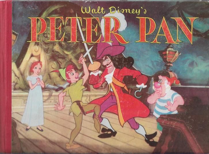 Peter Pan, twee oude uitgave's, Verzamelen, Disney, Gebruikt, Overige typen, Peter Pan of Pinokkio, Ophalen of Verzenden