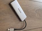 Sitecom 6 in 1 USB-C Power Delivery Multiport Adapter, Tablet, Ophalen of Verzenden, Zo goed als nieuw, USB-hub