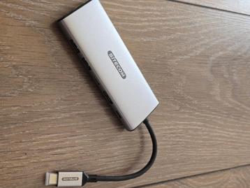 Sitecom 6 in 1 USB-C Power Delivery Multiport Adapter  beschikbaar voor biedingen