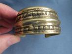 Antieke armband in brons zilver legering - 20e eeuw, Ophalen of Verzenden, Overige materialen, Armband