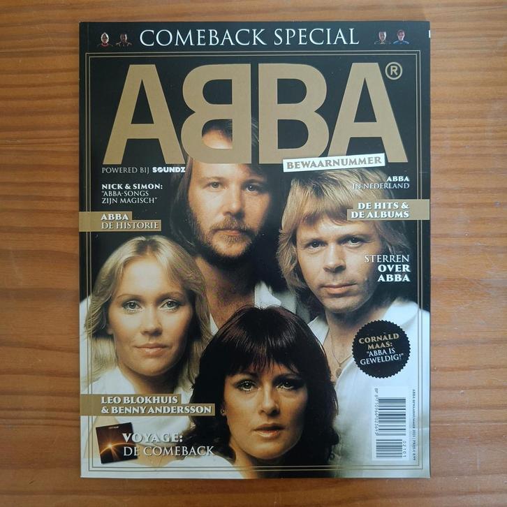ABBA Comeback Special Magazine - Nieuw!, Boeken, Tijdschriften en Kranten, Nieuw, Muziek, Film of Tv, Ophalen of Verzenden