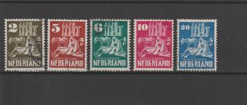 Nederland 1950, NVPH 556 t/m 560, Gestempeld. beschikbaar voor biedingen